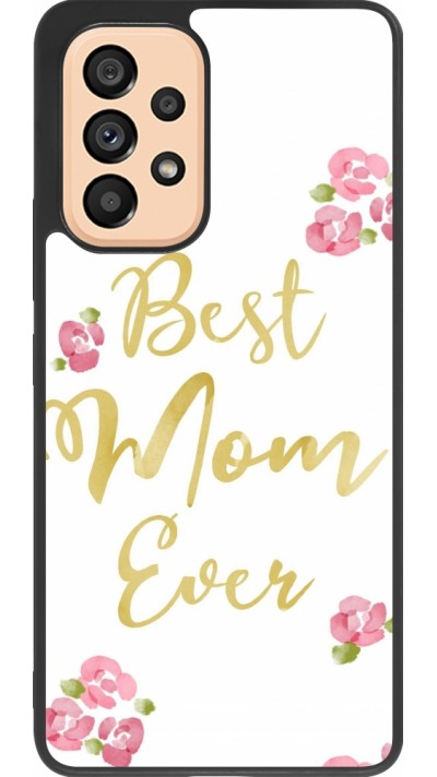 Samsung Galaxy A53 5G Case Hülle - Silikon schwarz Mom 2024 best Mom ever