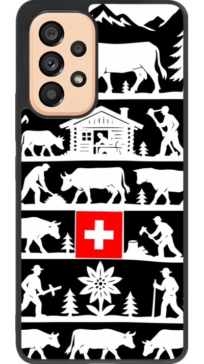 Samsung Galaxy A53 5G Case Hülle - Silikon schwarz Poya Schweiz 1 schwarz