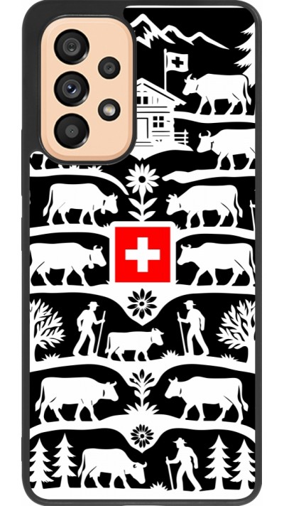 Samsung Galaxy A53 5G Case Hülle - Silikon schwarz Poya Schweiz 3 schwarz