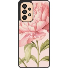 Coque Samsung Galaxy A53 5G - Silicone rigide noir Just Bloom Spring 2026