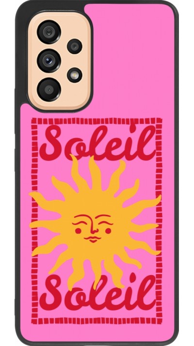 Samsung Galaxy A53 5G Case Hülle - Silikon schwarz Sun sun 2026