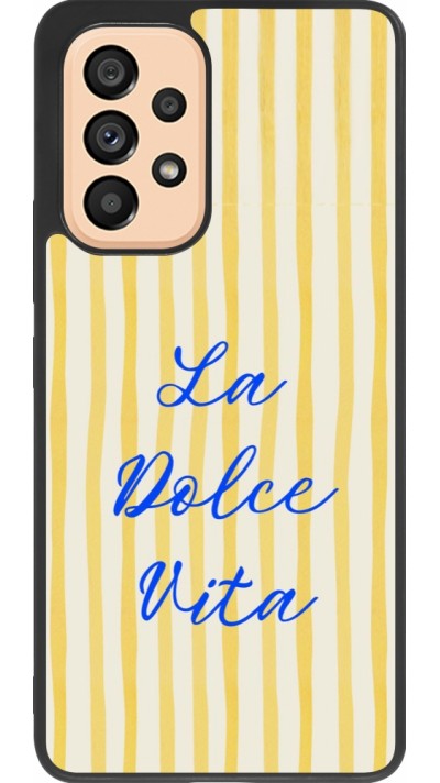 Samsung Galaxy A53 5G Case Hülle - Silikon schwarz The good life 2026