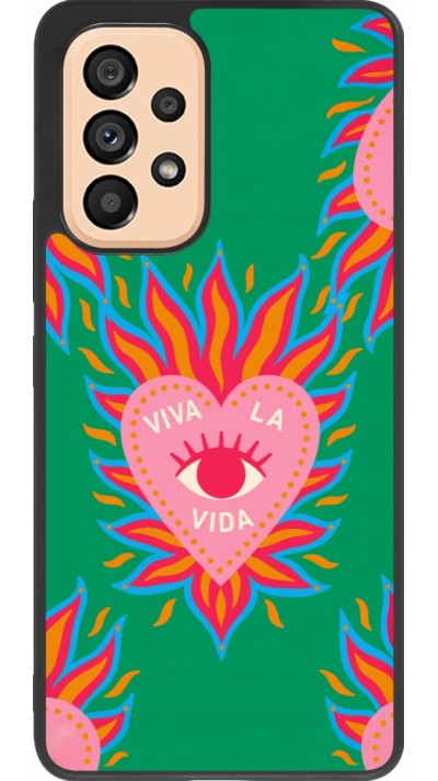 Samsung Galaxy A53 5G Case Hülle - Silikon schwarz Viva la vida 2026