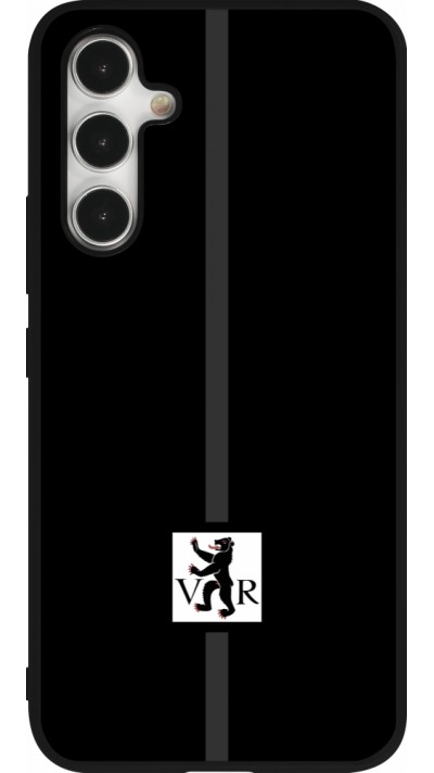 Samsung Galaxy A54 Case Hülle - Silikon schwarz Kanton AR schwarz