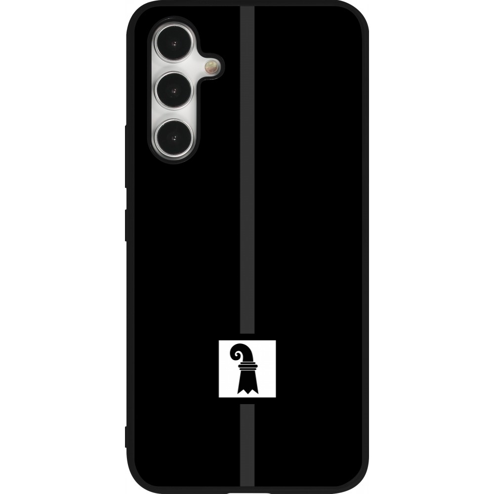 Samsung Galaxy A54 Case Hülle - Silikon schwarz Kanton BS schwarz