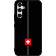 Samsung Galaxy A54 Case Hülle - Silikon schwarz Kanton CH schwarz