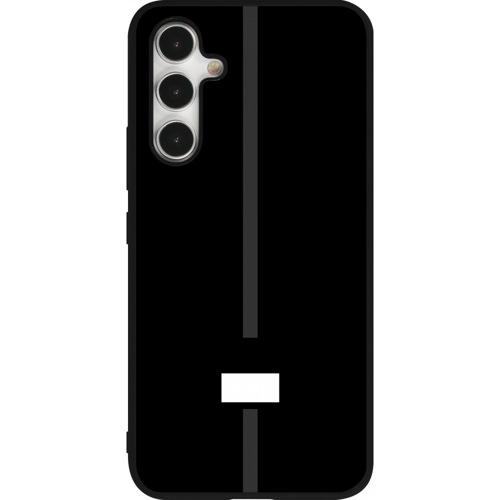 Samsung Galaxy A54 Case Hülle - Silikon schwarz Kanton FR schwarz