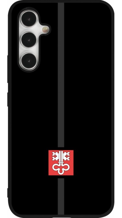Samsung Galaxy A54 Case Hülle - Silikon schwarz Kanton NW schwarz