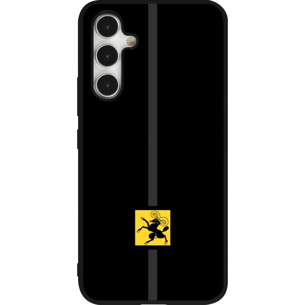 Samsung Galaxy A54 Case Hülle - Silikon schwarz Kanton SH schwarz