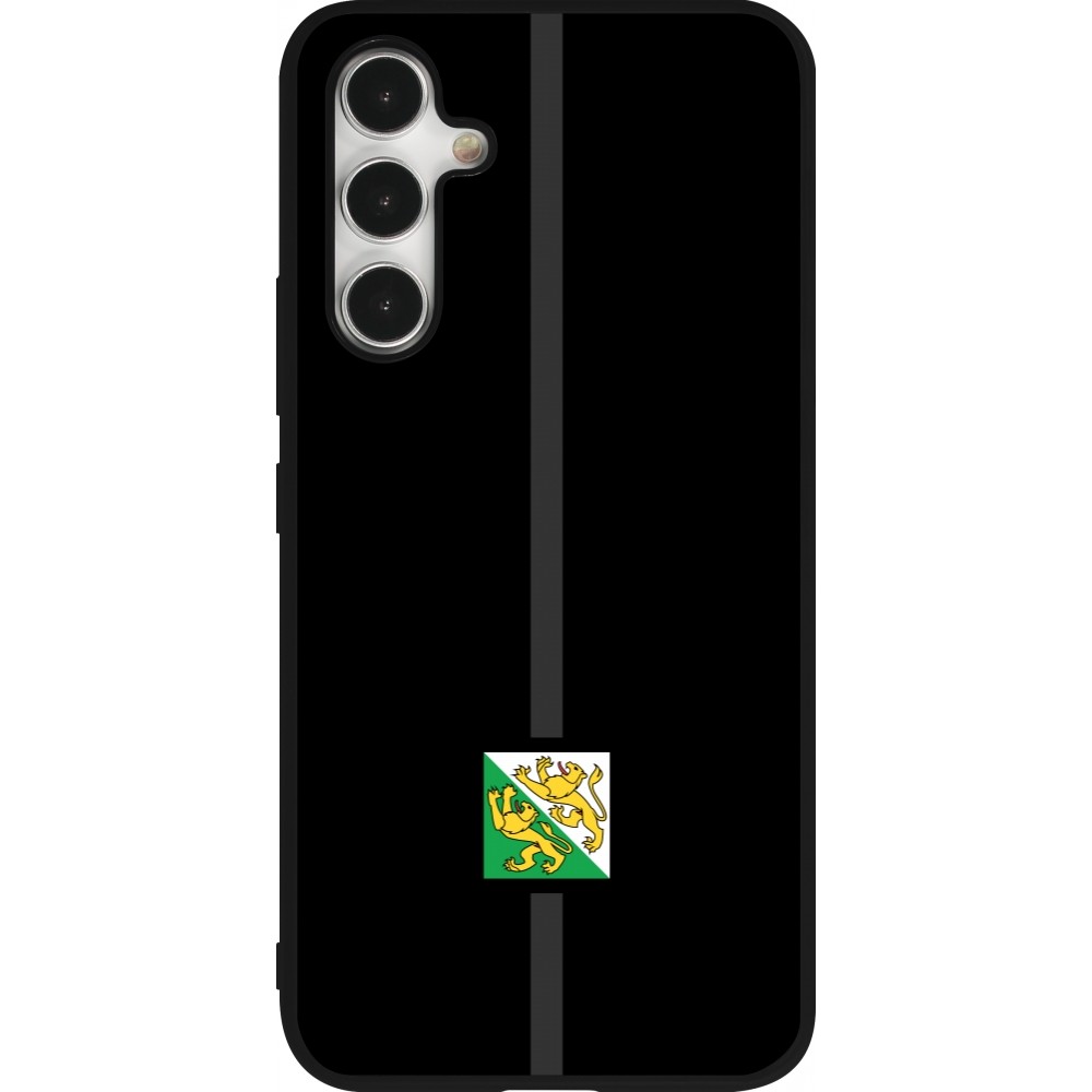 Samsung Galaxy A54 Case Hülle - Silikon schwarz Kanton TG schwarz