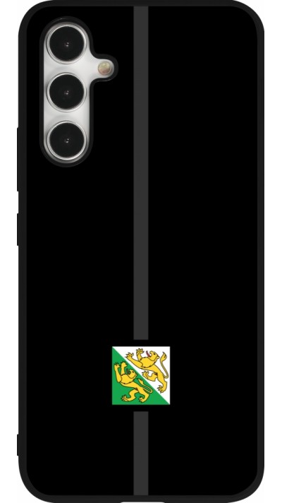 Samsung Galaxy A54 Case Hülle - Silikon schwarz Kanton TG schwarz