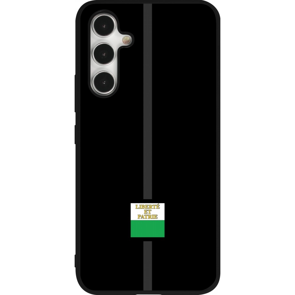 Samsung Galaxy A54 Case Hülle - Silikon schwarz Kanton VD schwarz