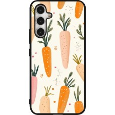 Samsung Galaxy A54 Case Hülle - Silikon schwarz Easter 2026 Illustration carrots
