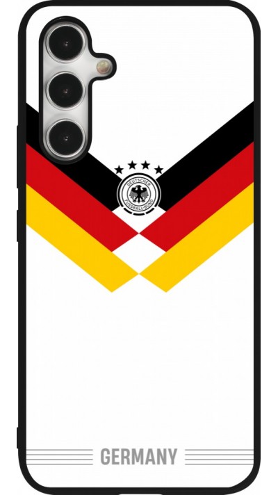 Samsung Galaxy A54 Case Hülle - Silikon schwarz Deutschland 2026 personalisierbares Fussballtrikot