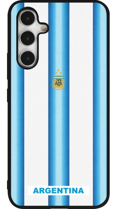 Samsung Galaxy A54 Case Hülle - Silikon schwarz Argentinien 2026 personalisierbares Fussballtrikot