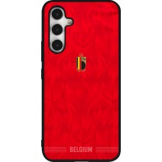 Samsung Galaxy A54 Case Hülle - Silikon schwarz Belgien 2026 personalisierbares Fussballtrikot
