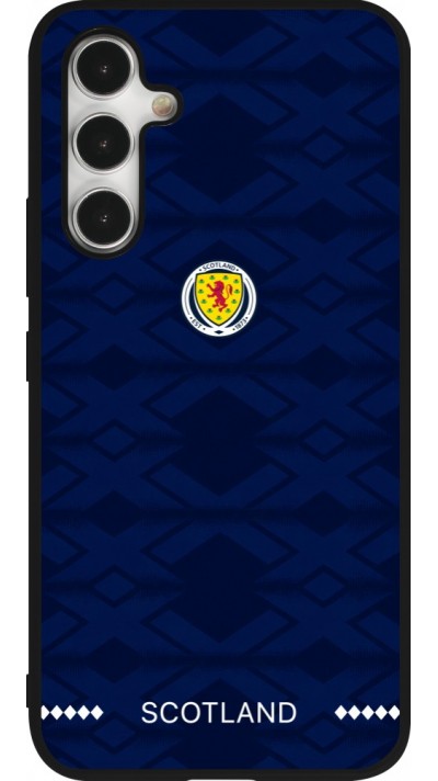 Samsung Galaxy A54 Case Hülle - Silikon schwarz Schottland 2026 personalisierbares Fussballtrikot