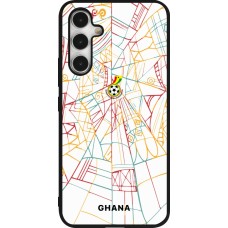 Samsung Galaxy A54 Case Hülle - Silikon schwarz Ghana 2026 personalisierbares Fussballtrikot