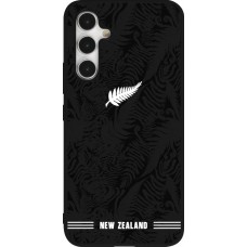 Samsung Galaxy A54 Case Hülle - Silikon schwarz Neuseeland 2026 personalisierbares Fussballtrikot
