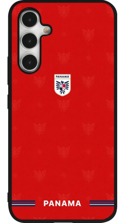 Samsung Galaxy A54 Case Hülle - Silikon schwarz Panama 2026 personalisierbares Fussballtrikot