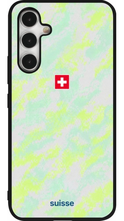 Samsung Galaxy A54 Case Hülle - Silikon schwarz Schweiz Away 2026 personalisierbares Fussballtrikot