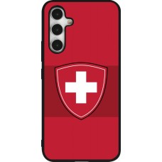 Samsung Galaxy A54 Case Hülle - Silikon schwarz Hockey World Championship Ecusson Suisse