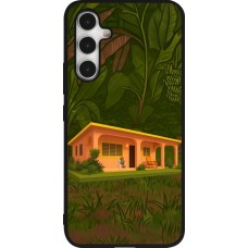 Samsung Galaxy A54 Case Hülle - Silikon schwarz Benitos house DTMF