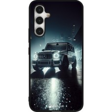 Samsung Galaxy A54 Case Hülle - Silikon schwarz Mercedes G AMG Nacht