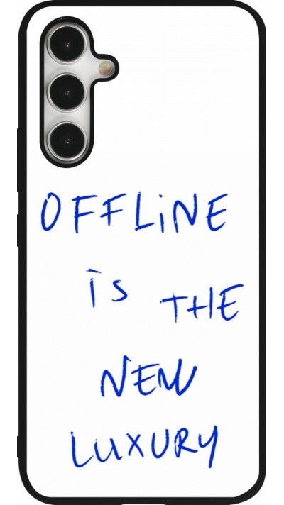 Samsung Galaxy A54 Case Hülle - Silikon schwarz Offline is the new luxury