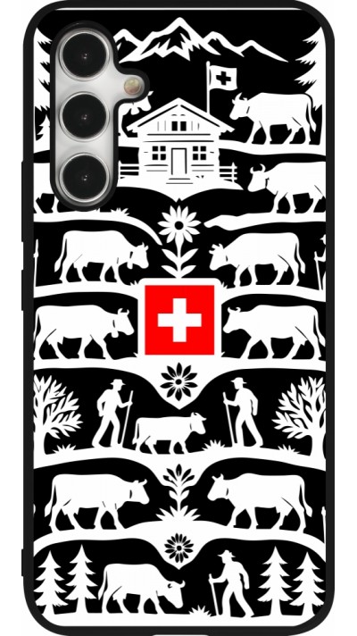 Samsung Galaxy A54 Case Hülle - Silikon schwarz Poya Schweiz 3 schwarz