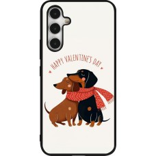 Samsung Galaxy A54 Case Hülle - Silikon schwarz Saint Valentines Day 26 Happy Valentine