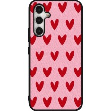Samsung Galaxy A54 Case Hülle - Silikon schwarz Saint Valentines Day 26 Pattern heart