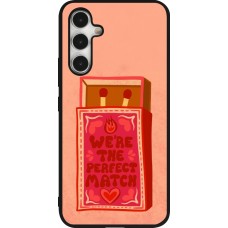 Samsung Galaxy A54 Case Hülle - Silikon schwarz Saint Valentines Day 26 Perfect Match