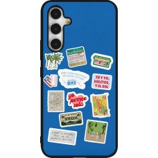 Samsung Galaxy A54 Case Hülle - Silikon schwarz Seals of the Dominican Republic DTMF