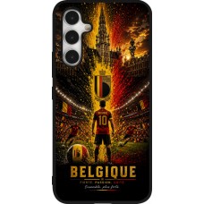 Samsung Galaxy A54 Case Hülle - Silikon schwarz Fussball Belgien splash 2026