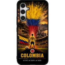 Samsung Galaxy A54 Case Hülle - Silikon schwarz Fussball Kolumbien splash 2026