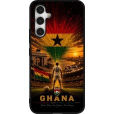 Samsung Galaxy A54 Case Hülle - Silikon schwarz Fussball Ghana splash 2026