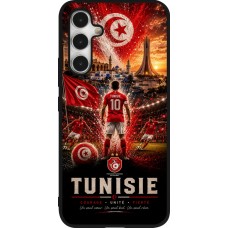 Samsung Galaxy A54 Case Hülle - Silikon schwarz Fussball Tunesien splash 2026