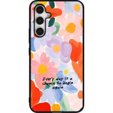 Samsung Galaxy A54 Case Hülle - Silikon schwarz Every day is a chance Spring 2026