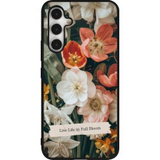 Samsung Galaxy A54 Case Hülle - Silikon schwarz Full Bloom Spring 2026