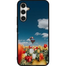 Samsung Galaxy A54 Case Hülle - Silikon schwarz Hot air balloon Spring 2026