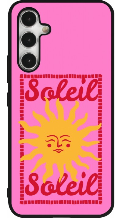 Samsung Galaxy A54 Case Hülle - Silikon schwarz Sun sun 2026