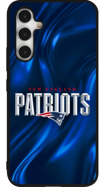 Samsung Galaxy A54 Case Hülle - Silikon schwarz Super Bowl 26 Patriots 2