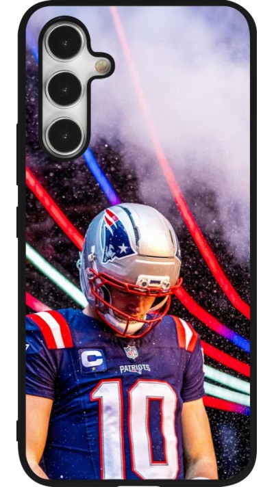 Samsung Galaxy A54 Case Hülle - Silikon schwarz Super Bowl 26 Patriots 3