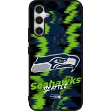 Coque Samsung Galaxy A54 5G - Silicone rigide noir Super Bowl 26 Seattle 2
