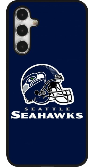 Samsung Galaxy A54 Case Hülle - Silikon schwarz Super Bowl 26 Seattle 3