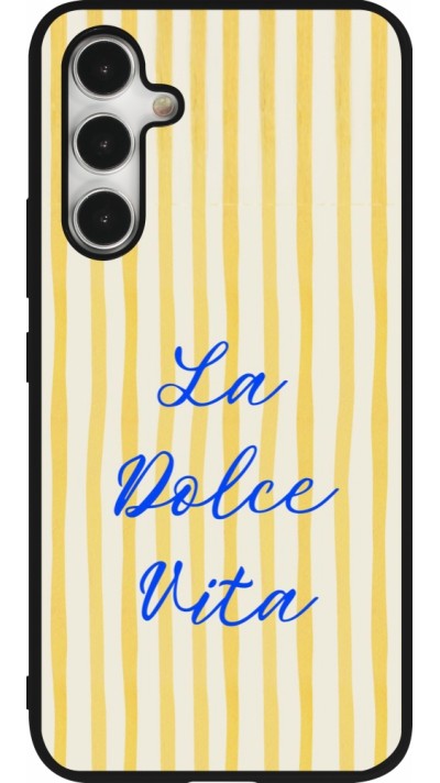 Samsung Galaxy A54 Case Hülle - Silikon schwarz The good life 2026