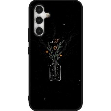 Samsung Galaxy A54 Case Hülle - Silikon schwarz Vase black