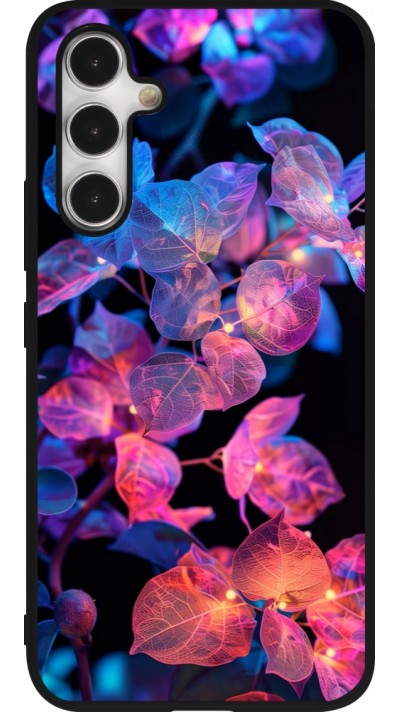 Coque Samsung Galaxy A54 5G - Silicone rigide noir Artificial vegetation 2025