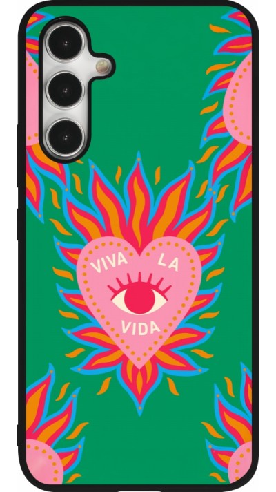 Samsung Galaxy A54 Case Hülle - Silikon schwarz Viva la vida 2026